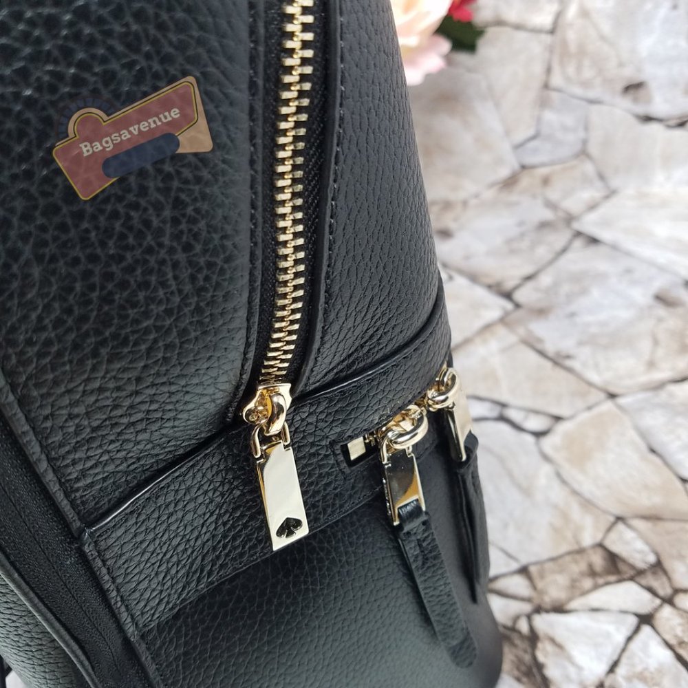 Large Backpack Karina Black Leather Kate Spade - Picture 14 of 14